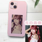 推し活デジタルスクリーンiphoneケース(NFC搭載 E-inkデジタルスクリーン付き)