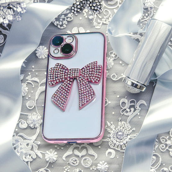 ジュエルリボンiphoneケース