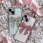 ジュエルリボンiphoneケース