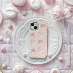 スイーツリボンハートiphoneケース