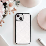 ベルベットクロスチェックiphoneケース