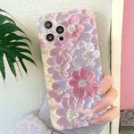 花畑アートシェルiphoneケース