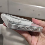 ハートクリアミラーiphoneケース