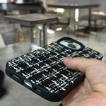 ラフツイードiphoneケース