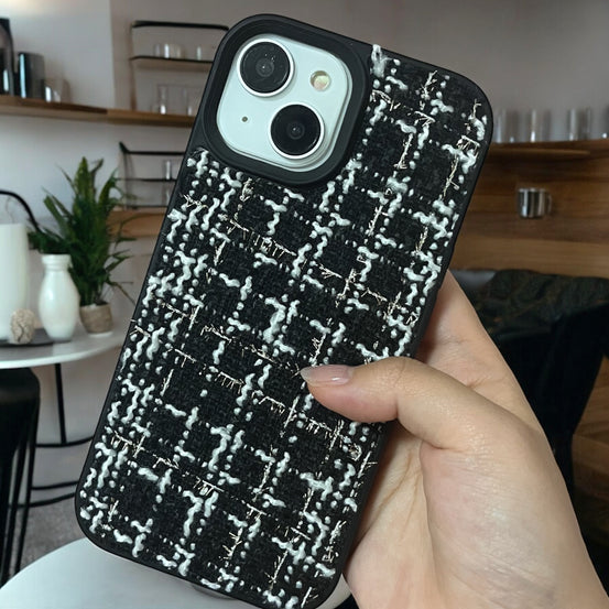 ラフツイードiphoneケース