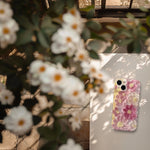 花畑アートシェルiphoneケース