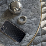 クラシックキルティングレザーiphoneケース