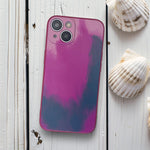 水彩マーブルiphoneケース