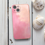 水彩マーブルiphoneケース