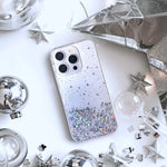 グリッタークリアiphoneケース