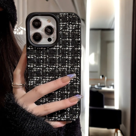 ラフツイードiphoneケース