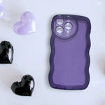 うねうねハートクリアiphoneケース