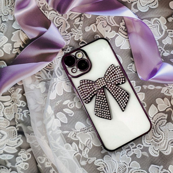 ジュエルリボンiphoneケース