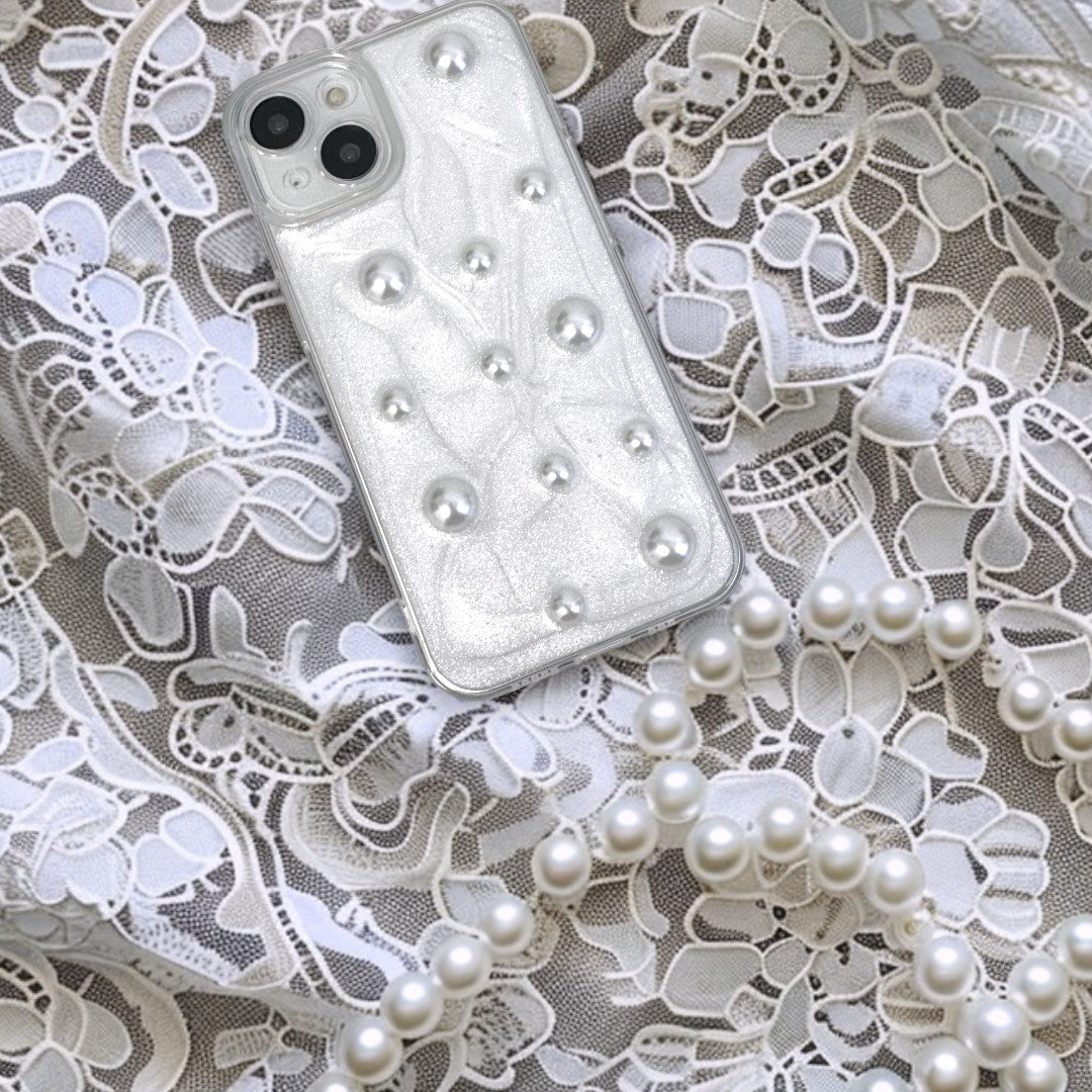 パールビジューiphoneケース