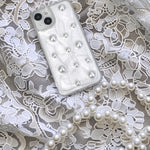 パールビジューiphoneケース