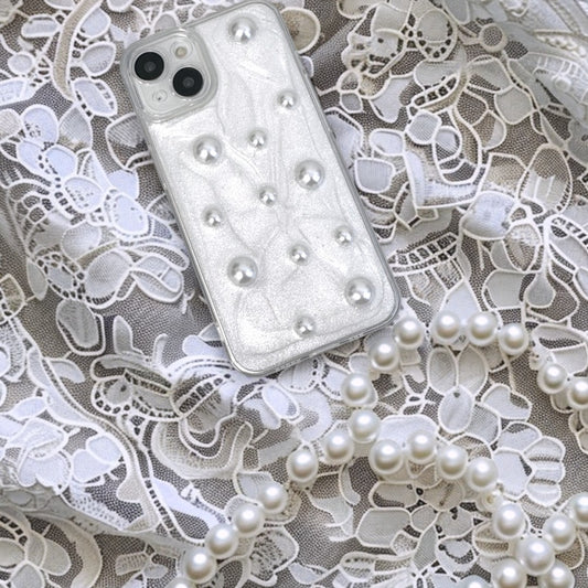 パールビジューiphoneケース