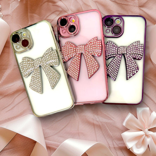 ジュエルリボンiphoneケース