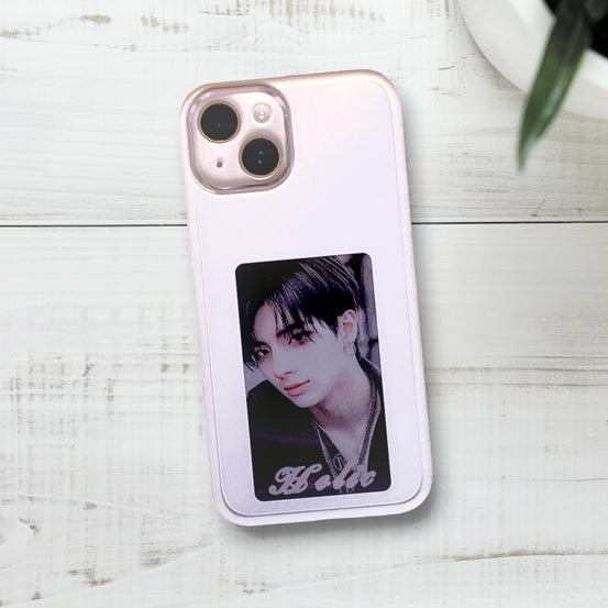 推し活デジタルスクリーンiphoneケース（NFC搭載 E-inkデジタルスクリーン付き）