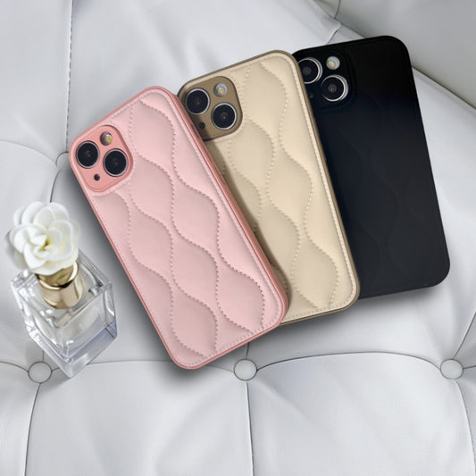 ツイストキルティングiphoneケース