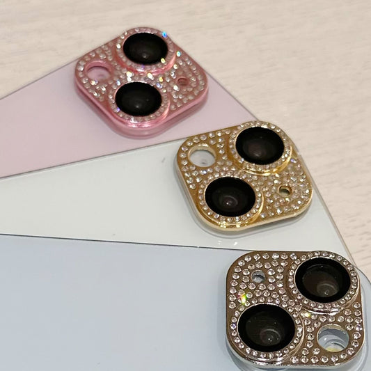 グリッターカメラレンズカバー（カメラレンズプロテクター）for iphone