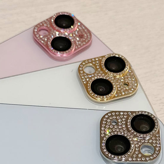 グリッターカメラレンズカバー（カメラレンズプロテクター）for iphone