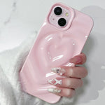 クリーミーハートiphoneケース