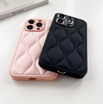 ツイストキルティングiphoneケース