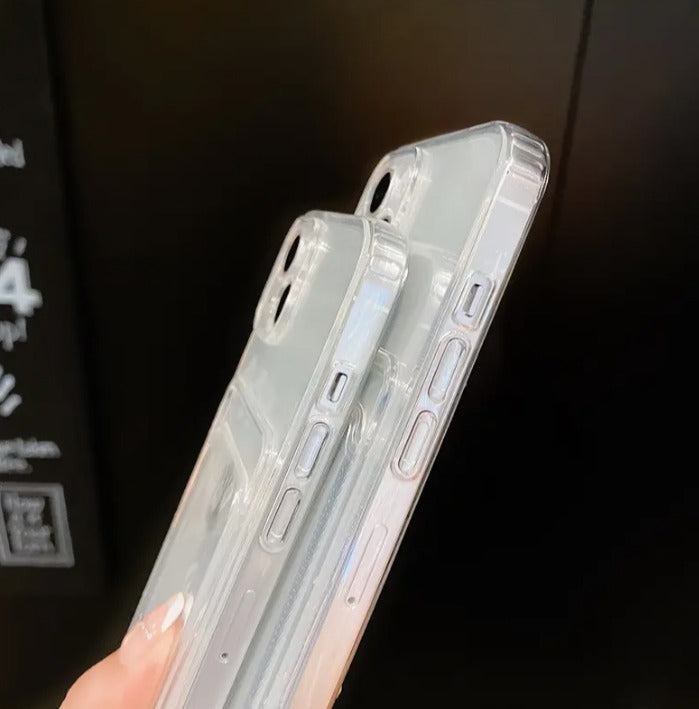 推し活クリアポケットiphoneケース