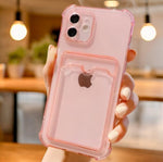 推し活クリアポケットiphoneケース