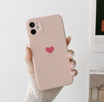 シンプルハートiphoneケース