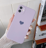 シンプルハートiphoneケース