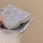 クリアキルティングiphoneケース