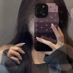 グラデーションハートiphoneケース