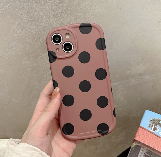 ポルカドットiphoneケース