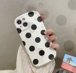 ポルカドットiphoneケース
