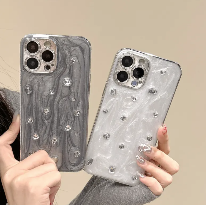 マーブルビジューiphoneケース