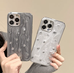 マーブルビジューiphoneケース