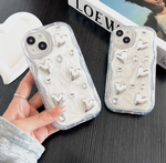 ハートビジューiphoneケース