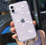 ハートクリアiphoneケース