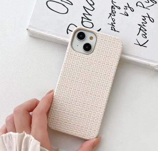 シンプルツイードiphoneケース
