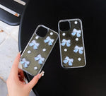 ピュアリボンパールクリアiphoneケース