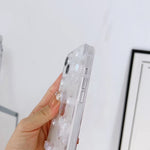 ピュアリボンパールクリアiphoneケース