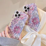 花畑アートシェルiphoneケース