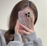 花畑アートシェルiphoneケース