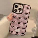 ビンテージリボンiphoneケース