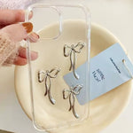 ファンシーリボンクリアiphoneケース