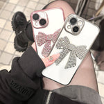 ジュエルリボンiphoneケース