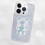 くまさんグリップスタンド付きiphoneケース