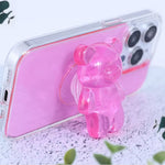 くまさんグリップスタンド付きiphoneケース