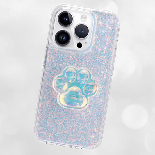 肉球グリップスタンド付きiphoneケース